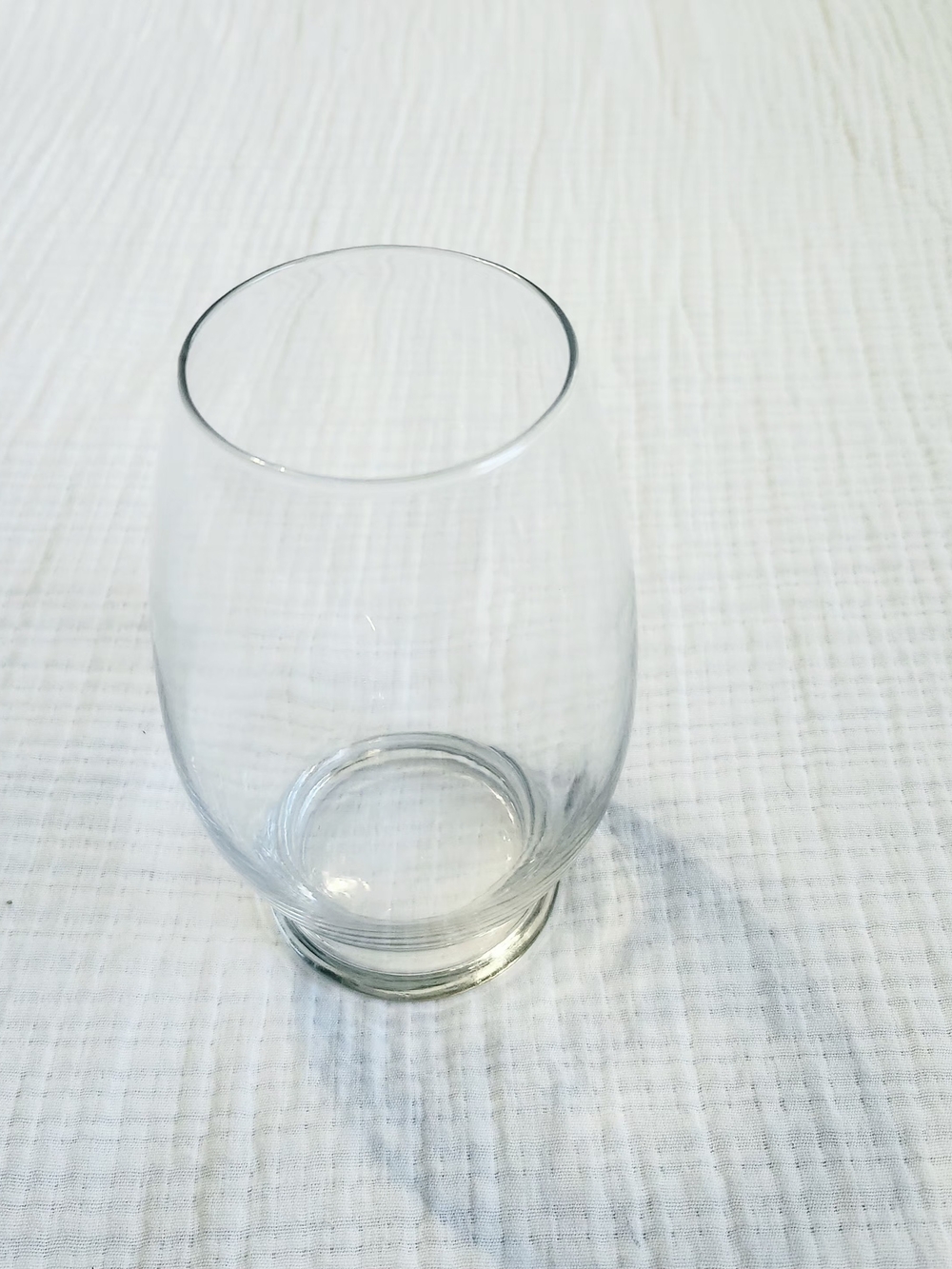 Clear Glass Vase – Classic Decorative Home Accent